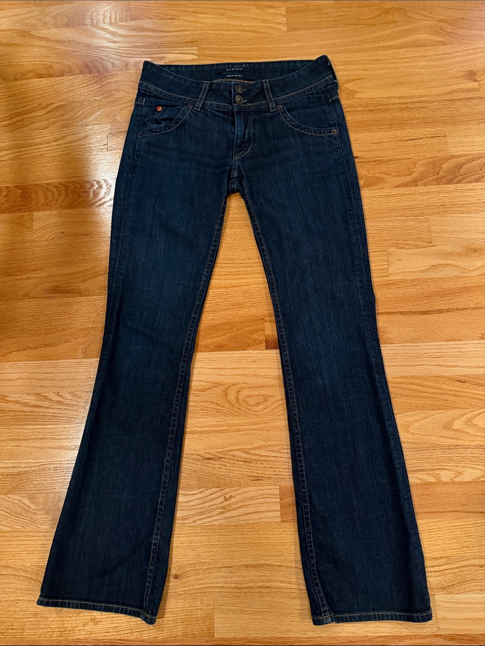 Hudson Jeans Dark Indigo Bootcut Jeans